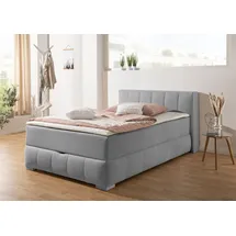 Home Affaire Boxbett HOME AFFAIRE "Chelles", grau, B:147cm L:225cm, Komplettbetten, inkl. Topper und Bettkasten