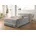 Home Affaire Boxbett HOME AFFAIRE "Chelles", grau, B:147cm L:225cm, Komplettbetten, inkl. Topper und Bettkasten