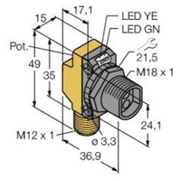 Turck Opto Sensor QS18EP6FQ8