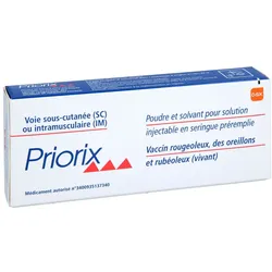 PRIORIX Masern Mumps Röteln P.u.LM H.Inj.L.i.e.FS. 1 St