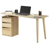 Sconto Schreibtisch ¦ holzfarben ¦ Maße (cm): B: 150 H: 72,5 T: 67