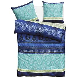 OTTO home Sonnenham Paisley Blau 155 x 220 cm + 2 x 80 x 80 cm