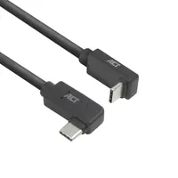 Act USB 3.0 10Gbps 60W Type-C left/righ - Kabel