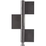 schwarte Konstruktionsband 3-teilig 230 x 50 x 4 mm, Stahl blank
