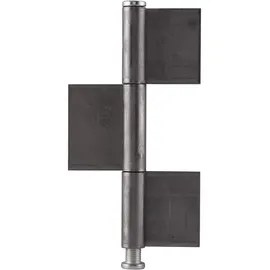 schwarte Konstruktionsband 3-teilig 230 x 50 x 4 mm, Stahl blank