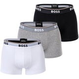 HUGO BOSS BOSS Black Trunks 3er Pack 50475274/999, Grau,Schwarz,Weiß, XL