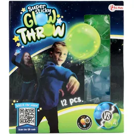 Toi-Toys Leuchtbälle-Set Glow Throw (12 Stück)