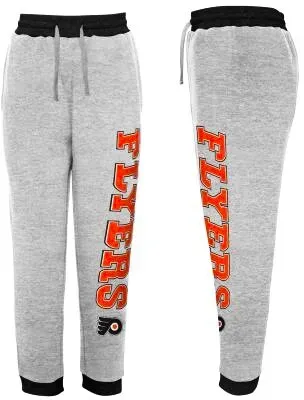 Kinder Trainingshose Outerstuff  SKILLED ENFORCER FLEECE PANT PHILADELPHIA FLYERS S - grau