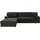 DOMO collection Ecksofa DOMO COLLECTION "Turah incl. Zierkissen, moderne Steppung, auch in Leder", grau (anthrazit), B:239cm H:75cm T:82cm, Sofas, Ecksofa, wahlw. mit Bettfunktion, L-Form, B/T: 239/152cm, Unser Dauertiefpreis, Topseller