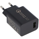 AccuCell Ultra schnelles laden, USB-Netzteil QC3.0 5V 3A, 9V 2A und 12V 1,5A DBS15Q Quick Charge 18W