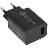 AccuCell Ultra schnelles laden, USB-Netzteil QC3.0 5V 3A, 9V 2A und 12V 1,5A DBS15Q Quick Charge 18W