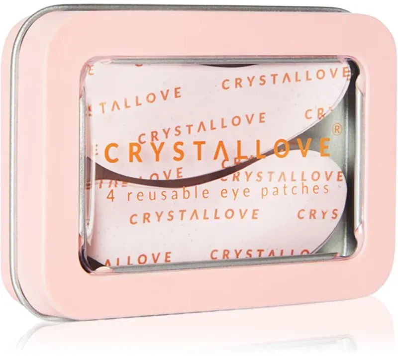Crystallove Reusable Eye Patches wiederverwendbare Augenpads 4 St.