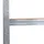 shelfplaza HOME 100x40x30 cm Schwerlastregal in verzinkt mit 4 Böden und 175 kg Traglast pro Boden