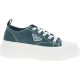S.Oliver Damenschuhe Schnürschuhe Sportive Blau Freizeit, Schuhgröße:39 EU - Hellblau