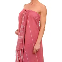 Mon Bijou Handtuchset 100 x 200 cm rot 2 St.