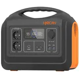 Hyrican UPP-1800, 1800 Watt, 1488 Wh, LiFePO4, tragbarer Akku/Batterie Powerstation für Camping, Garten, Reisen 465000 mAh, mobiles Ladezentrum für Not-& Stromversorgung