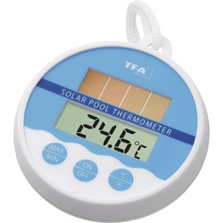 TFA Solar, Thermometer + Hygrometer, Weiss