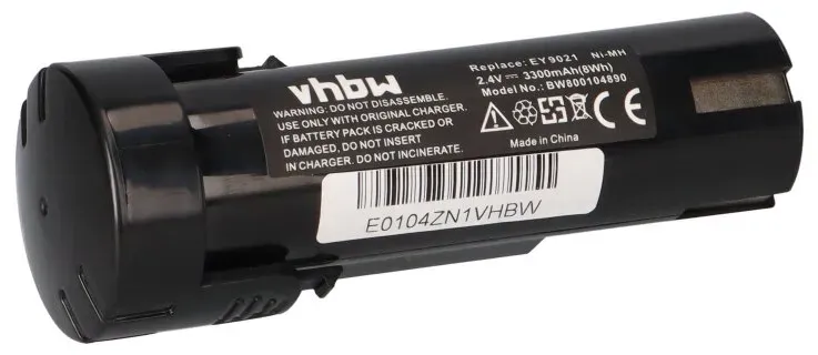 Werkzeugakku für Panasonic NiMH 2,4V 3300mAh