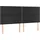 vidaXL Boxspringbett 180 x 200 cm Schwarz
