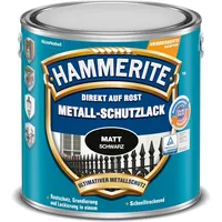 HAMMERITE Metall-Schutzlack 2,5 l schwarz matt