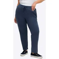 Sieh an! Jerseyhose komfortabel Blau 46