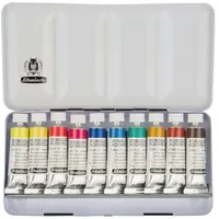 Schmincke Horadam Aquarell Metallkasten, 10 x 15 ml Tuben