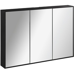 Spiegelschrank W1 scharz, 100cm breit von Lanzet
