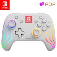 PDP Afterglow Wave Wireless Controller Weiß Switch