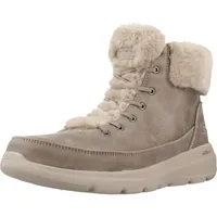 SKECHERS Damen Glacial Ultra Stiefelette, Taupe, 42 EU