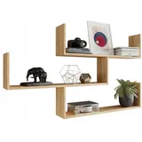 Andere Theta Hängeregal 123,6 x 21 x 54 cm Sonoma Eiche