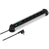 Vivanco Steckdosenleiste 1,6 m Schwarz 6 St.