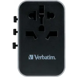 Verbatim Uni.Travel Adapt.UTA-04 USB-C 61W 2xUSB-C 3xUSB-A 49546
