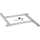 Ottertools - Frässchablone Basic-Line für rechteckige Ausschnitte mit der Oberfräse - verstellbar (500mm x 500mm)
