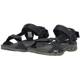 Jack Wolfskin Damen Ridge Sandale (Größe 40.5, schwarz)