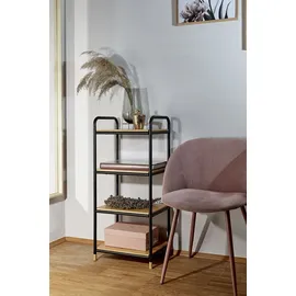 Wenko Regal Loft Bambus Braun mit 4 Etagen