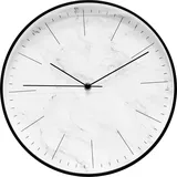 Technoline TECHNOLINE Quarz-Wanduhr im Marmordesign, schwarz