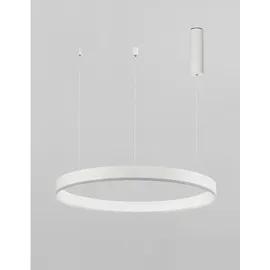 Nova Luce Motif 1-flg. 60 cm rund weiß