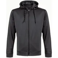 Endurance Kapuzenjacke Dereff schwarz|grau|violett 2XL