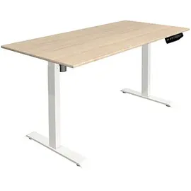Kerkmann Schreibtisch Move 1 Ahorn / Weiß