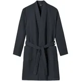 SCHIESSER Elegant Kimono Bademantel Anthrazit S