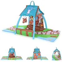Lorelli Krabbeldecke Spielbogen Blau