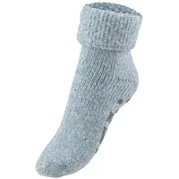 LAVANA ABS-Socken 1 Paar Blau 35-38