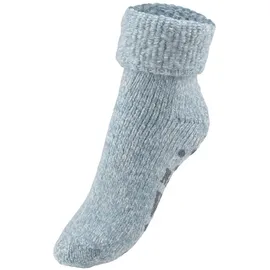LAVANA ABS-Socken 1 Paar Blau 35-38