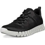 ECCO GRUUV Herren Shoe, BLACK/BLACK, 42 EU