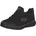 Sr Sneaker Black Flat Knit Rose Gold Trim 40