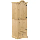 vidaXL Kleiderschrank Corona 55x52x170 cm Massivholz Kiefer