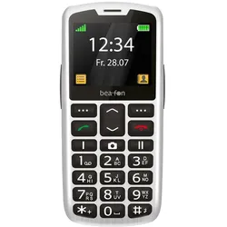 BEAFON Beafon Tastatur-Handy SL605, silber/schwarz
