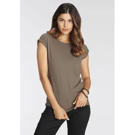 Boyens Buchverlag BOYSENS T-Shirt in taupe, bordeaux, weiß, schwarz), | Gr.: 40
