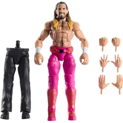 WWE Elite Collection Premium Live-Event Seth Rollins Actionfigur-Set, WrestleMania-Sammelfigur