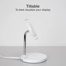 SBS Vertikale kabellose 2-in-1-Ladestation für iPhone, Android-Handys, AirPods, TWS-Ohrhörer